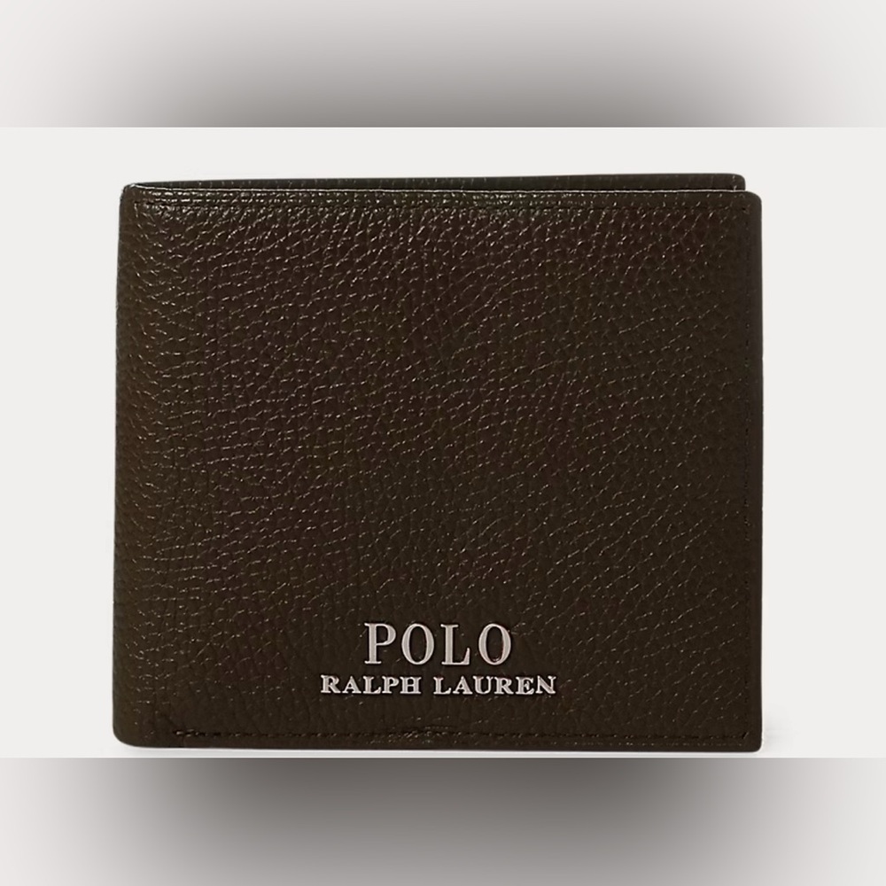 Pebbled Leather Billfold
Polo Ralph Lauren